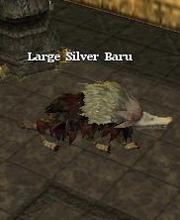 Large Silver Baru